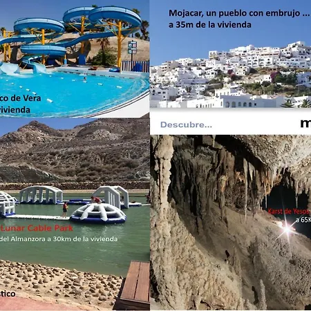Сasa de vacaciones La Invencible Terreros En 1ª Línea De Playa San Juan de los Terreros